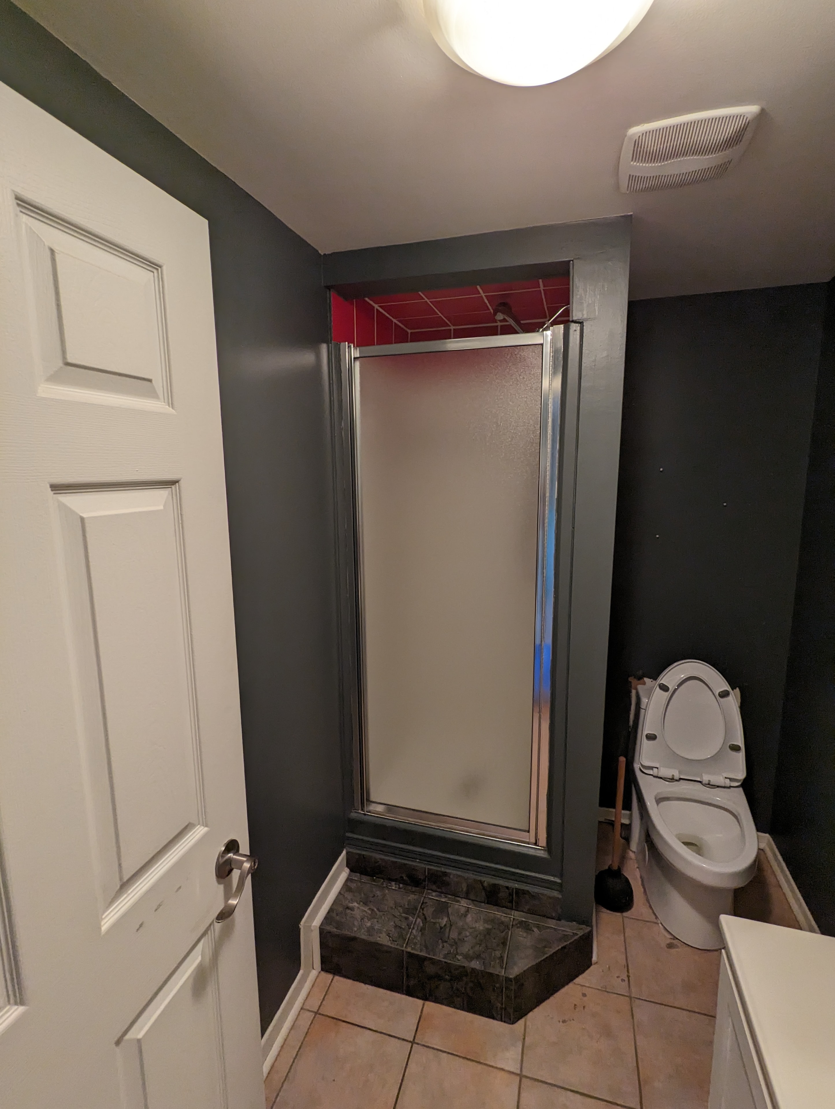 Salle de bain avant travaux — Austin.